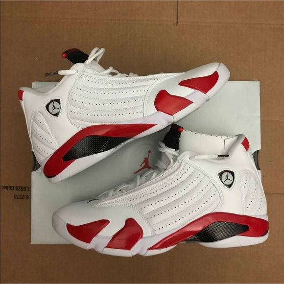 jordan 14 candy cane size 7